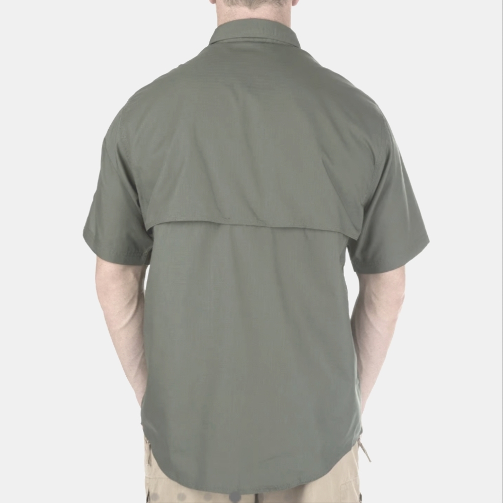 5.11 Tactical Gray Casual Button Down Shirt - Picture 3 of 14